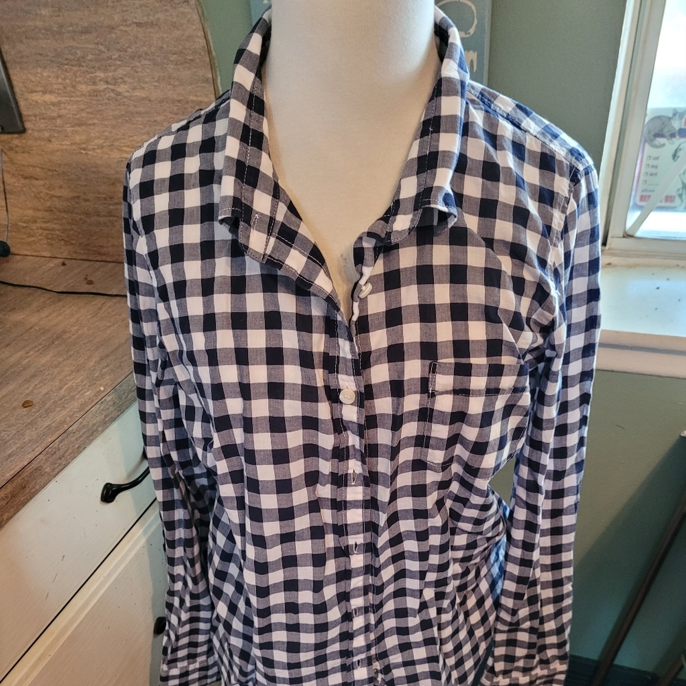 J Crew shirt . Used but in excellent condition.